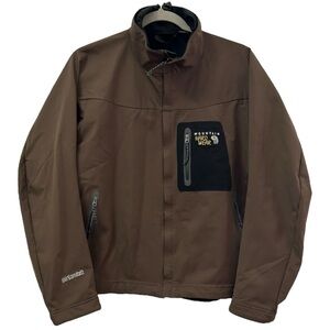 Mountain Hardwear Men’s G50 Brown Softshell Jacket   Sz S‎